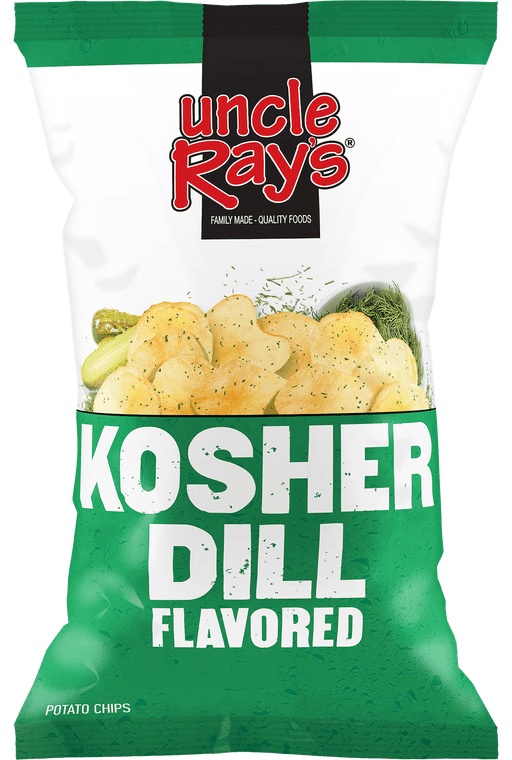 Uncle Ray's Dill Pickle Potato Chips 2.29 Oz 12-Pack Wholesale
