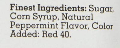 Claey's Natural Peppermint Drops, 6-Ounce Packages (Pack of 12)