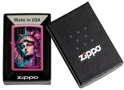 Zippo American Lady Frequency Pocket Lighter