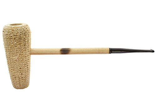 Missouri Meerschaum - MacArthur 5-Star Corn Cob Tobacco Pipe - Natural, Straight Bit