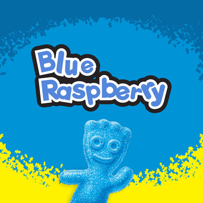 Sour Patch Kids Blue Raspberry, Soft & Chewy Candy, 8 Ounce Bags (Pack of 12)