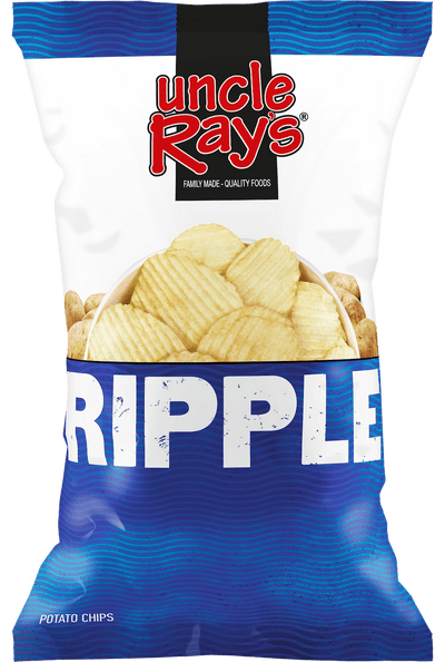 Uncle Ray's Ripple Chips, 2.29 oz (Pack of 12)