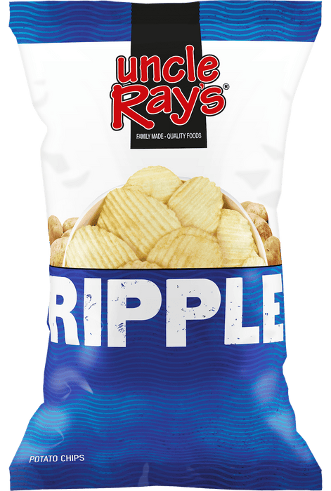 Uncle Ray's Ripple Potato Chips 2.29 Oz 12-Pack Wholesale