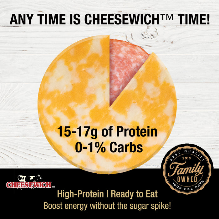 Cheesewich Mozz & Pepperoni 2.5 oz (Pack of 16)
