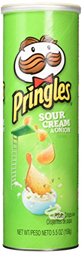 Pringles Sour Cream & Onion Potato Crisps 14-Pack Wholesale
