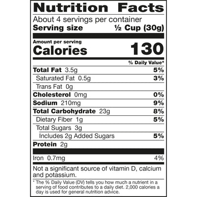 Chex Mix Savory Cheddar Snack Mix, Bold & Crunchy Cheese Snack, 4.5 OZ (Pack of 8)