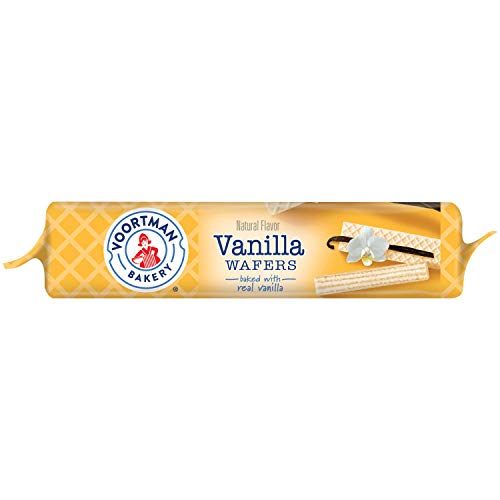 Voortman Bakery Vanilla Wafers, Mega Size, 5.17 oz, Case of 9
