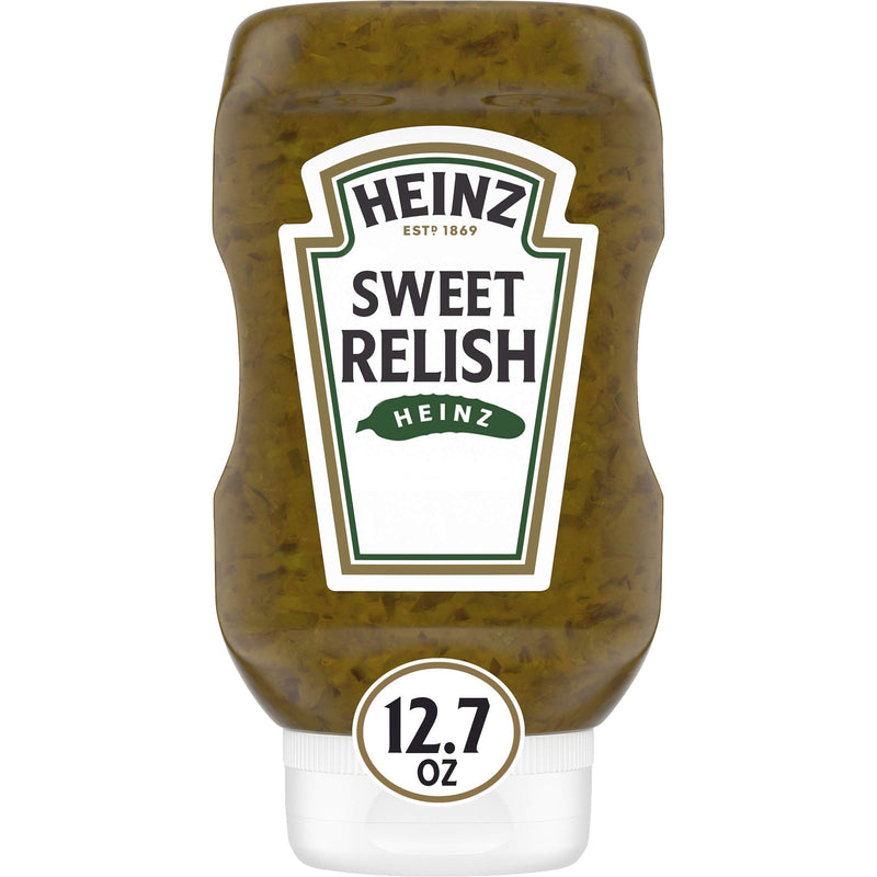 Heinz Sweet Relish 12.7 fl oz Bottles (Pack of 12)