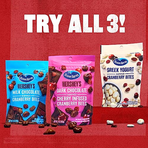 Ocean Spray Greek Yogurt Covered Craisins 5 oz 12-Pack Wholesale