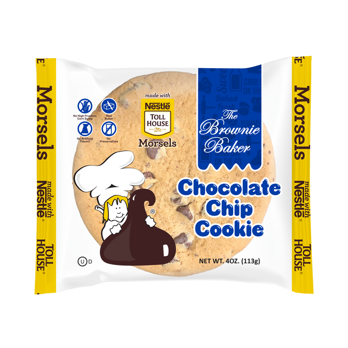 The Brownie Baker Chocolate Chip Cookie (Pack of 12)