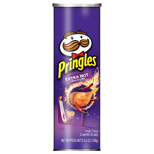 Pringles Extra Hot, 5.57 Ounce (Pack of 14)