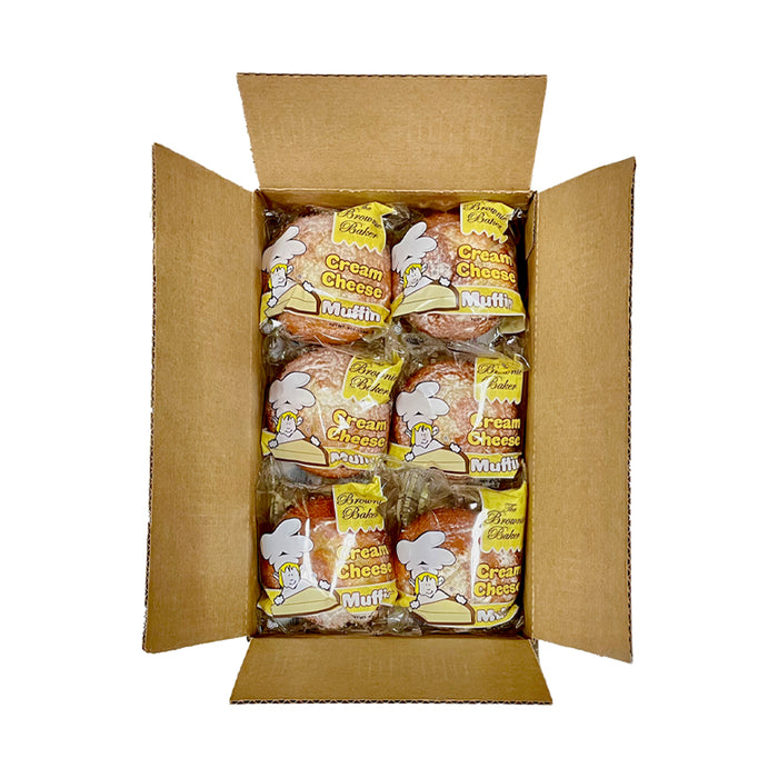 The Brownie Baker Cream Cheese Muffins 6 oz 6-Pack Wholesale