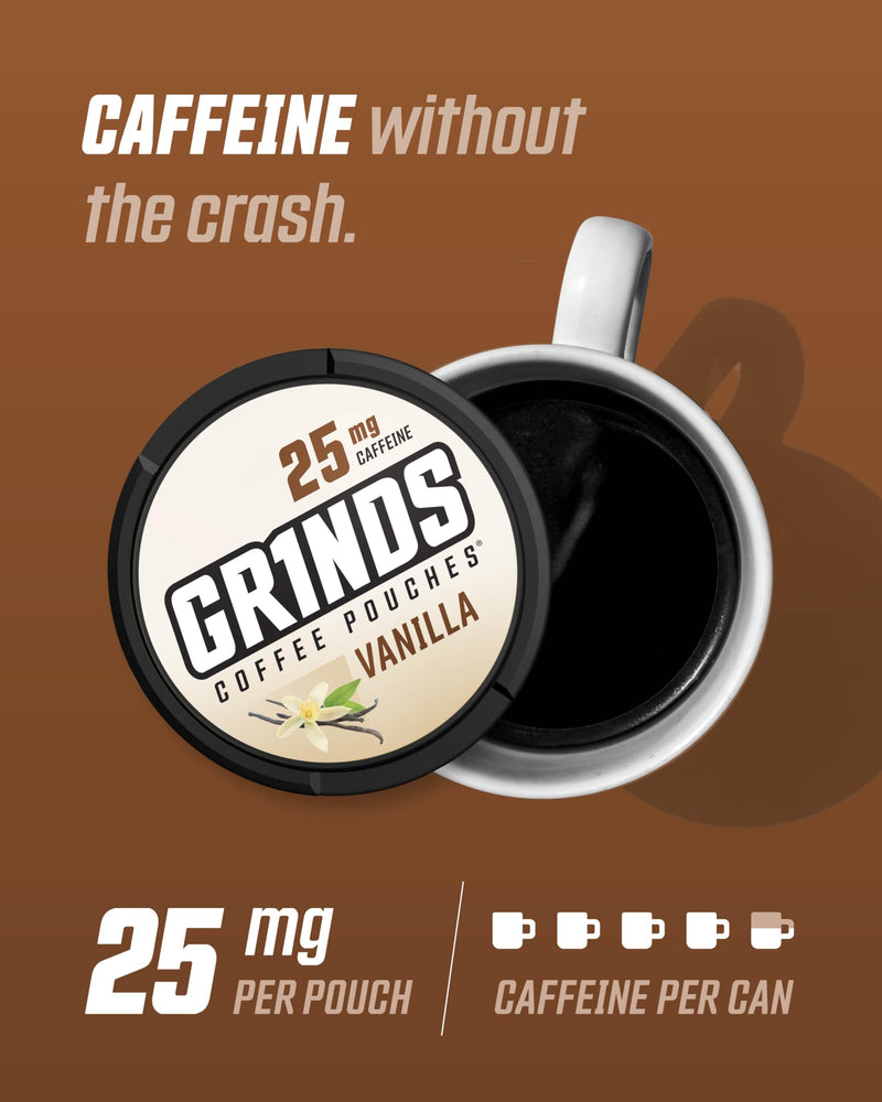 Grinds Vanilla 5 Per Box
