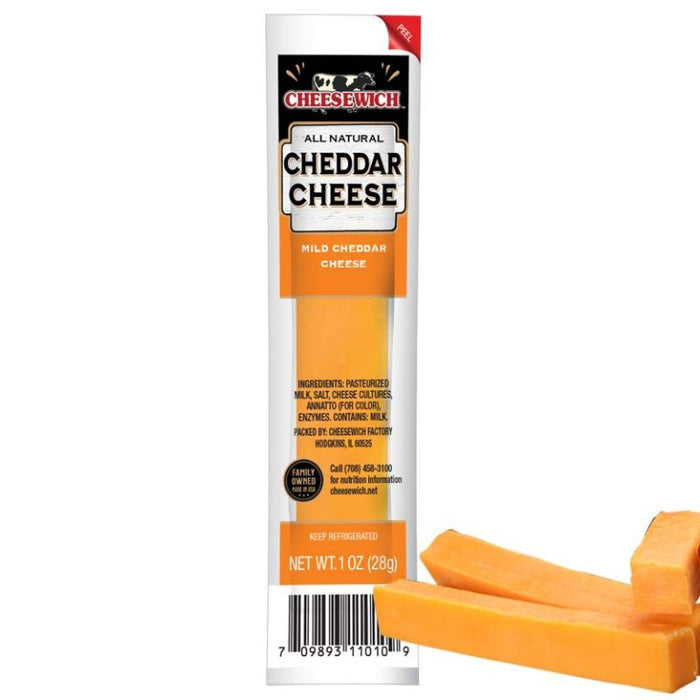 Cheesewich Cheddar Stick 1 oz (Pack of 24)