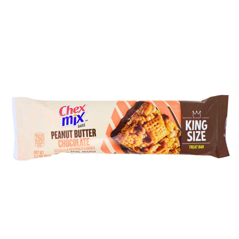 Chex Mix Peanut Butter Chocolate Bar - King Size - 12 Count Box