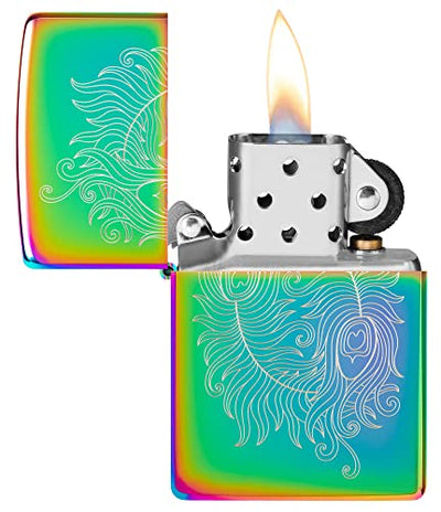 Zippo Spiritual Multi-Color Lased Windproof Lighter
