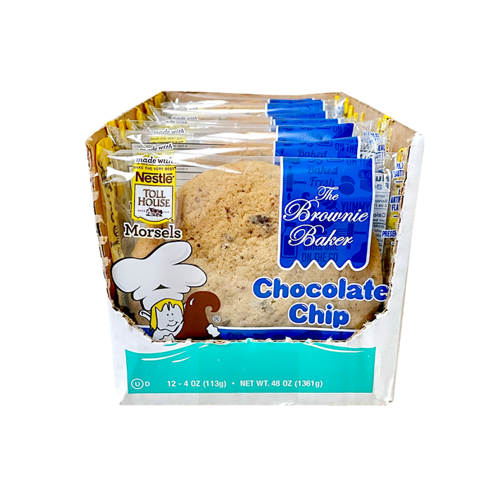 The Brownie Baker Chocolate Chip Cookie (Pack of 12)