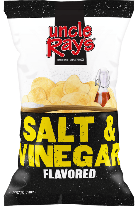 Uncle Ray's Salt & Vinegar Potato Chips 2.29 Oz 12-Pack Wholesale