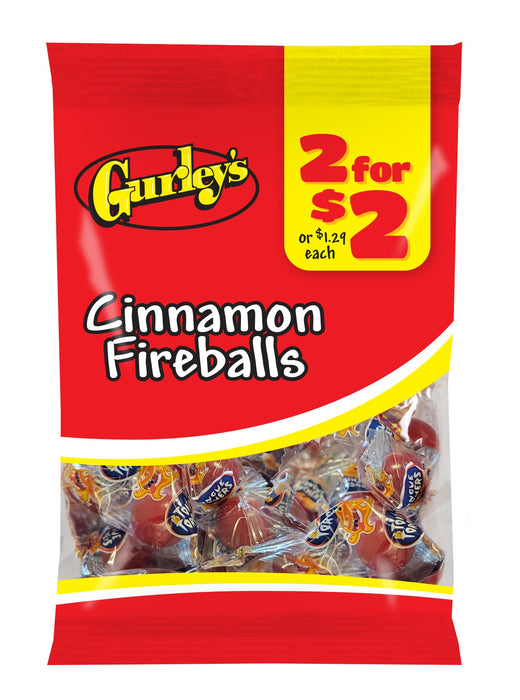 Gurley's Atomic Fireballs Cinnamon Tongue Torchers (Pack of 12)