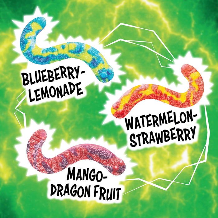 Trolli Electric Sour Crawlers Peg Bag 4.25 oz Single Bag