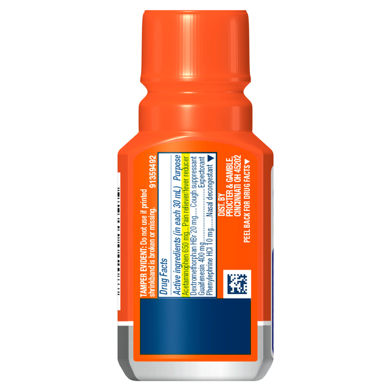 DayQuil Severe Cold & Flu Multi-Symptom Relief, Liquid Shot, 1 Dose (Pack of 1)