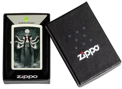 Zippo Lighter Victoria Frances Women Glow Drk Single