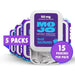 Mojo Blue Raspberry Energy Pouches 50mg – 5-pack