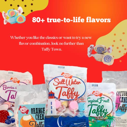 Taffy Town Raspberry Bags Bulk 2.5 lb 8 Per Case