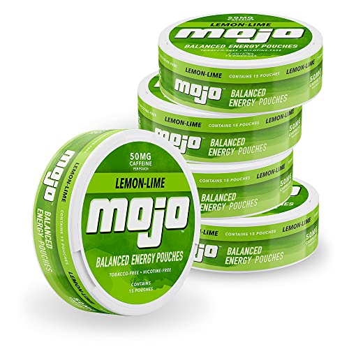Mojo Lemon Lime Energy Pouch 5 Per Roll