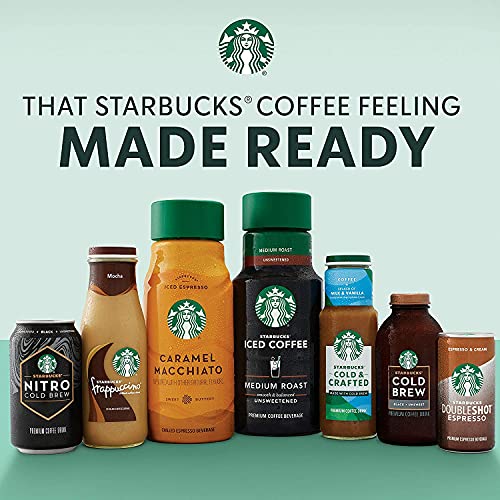 Starbucks Frappuccino Coffee Drink, Vanilla, 13.7oz Bottles (12 Pack)