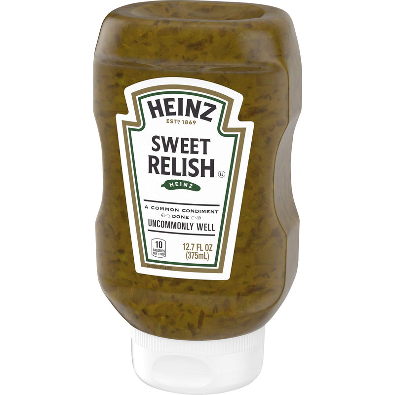 Heinz Sweet Relish 12.7 fl oz Bottles (Pack of 12)