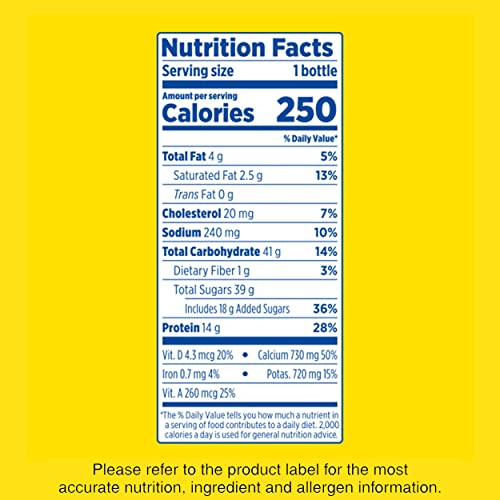 Nesquik 1% Chocolate Milk RTD 14 oz 12-Count Wholesale Case