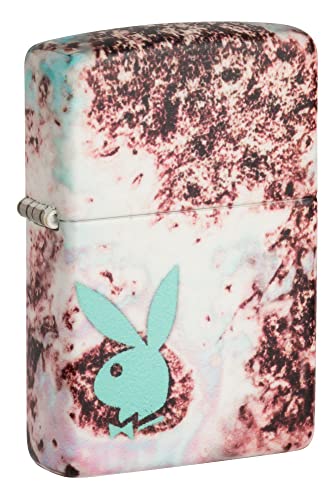 Zippo Playboy Teal 540 Vibrant Color Design Pocket Lighter - Collector&