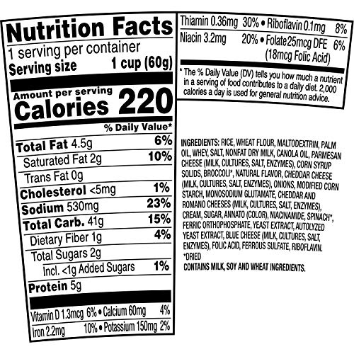 Rice-A-Roni Cheddar Broccoli Individual Cups 12-Pack Wholesale
