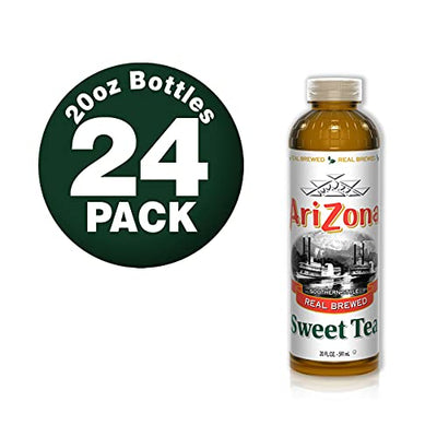 AriZona Premium Brewed Southern Style Sweet Tea, 20 Fl Oz (Pack of 24)