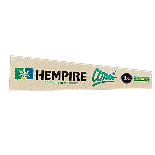 Hempire Hemp Cone 1-1/ 4 oz 24 Per 6 Count