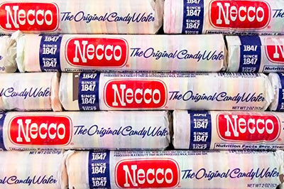 Necco, The Original Candy Wafers, 2 Ounce Rolls - 24 Count Display Pack (24 Count)