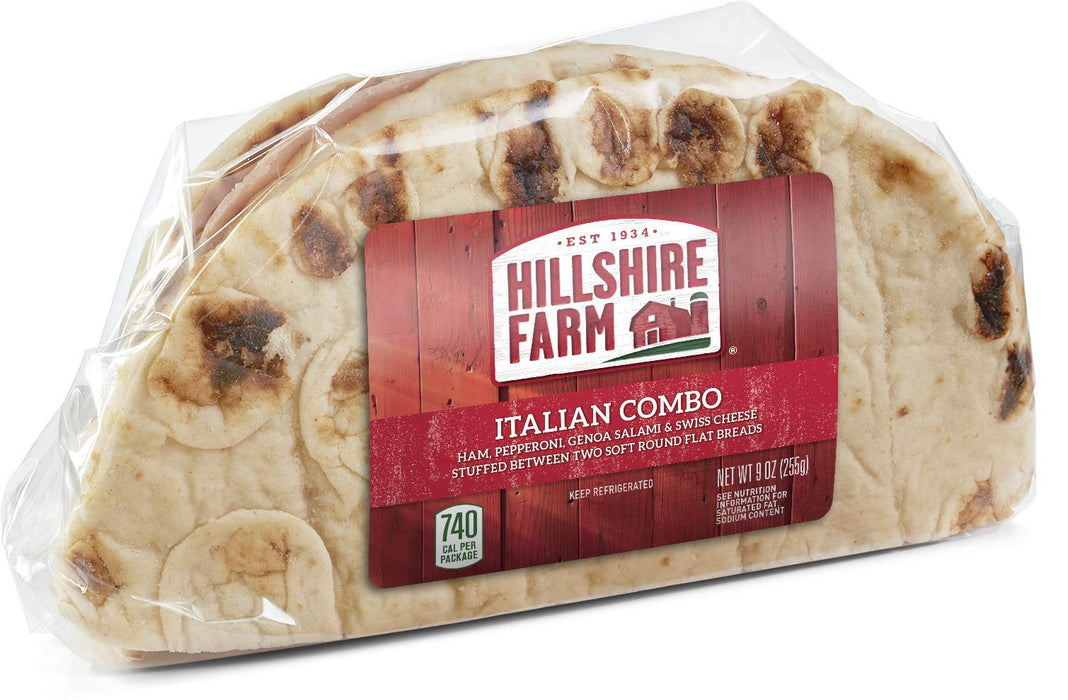 Hillshire Farm Italian Combo Flatbread Sandwiches 8.6 Oz 10-Pack Wholesale