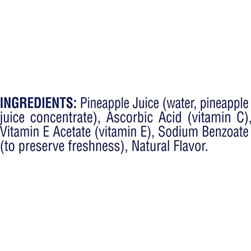 Juicy Pineapple Spray Juice, Refreshing Tropical Beverage, 7.2 oz Can (Pack of 24)