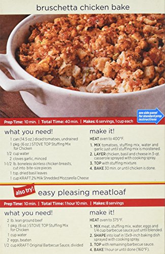 Stove Top Chicken Stuffing Mix (6 oz Boxes, Pack of 12)