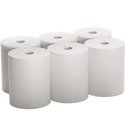 Heavenly Soft Roll Paper Towel 750 FT White Center Pull 6 Rolls/Case