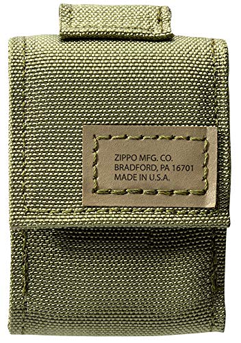 Zippo Tactical OD Green Lighter Pouch - Secure & Rugged