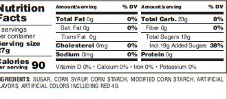 Gurley's Cherry Slices (Pack of 12)