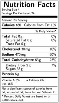 Otis Spunkmeyer Cinnamon Crumb Cake 4oz 24-Pack Wholesale