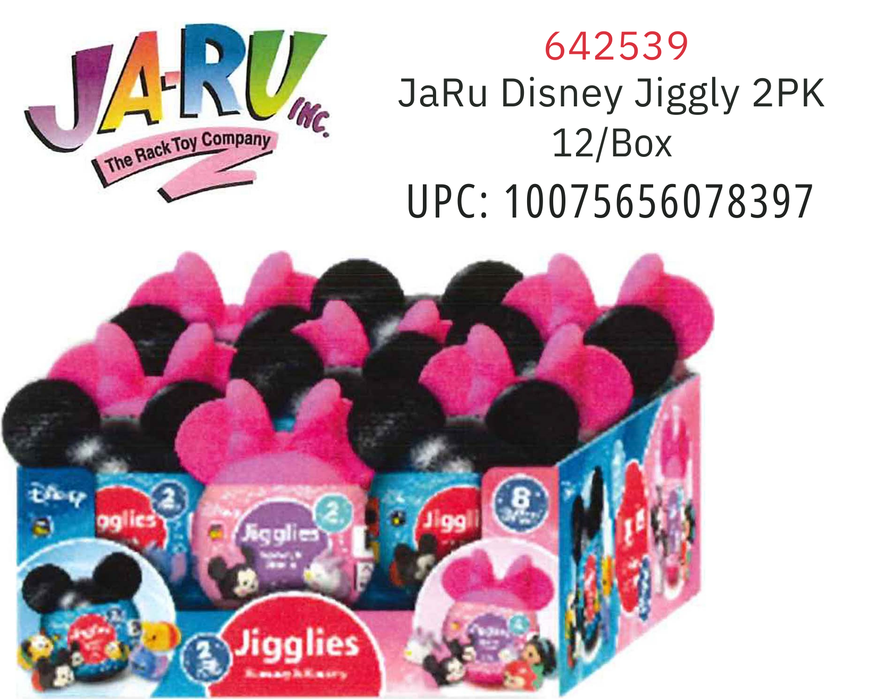 Jaru Disney Jiggly 2pk 12 Per Box