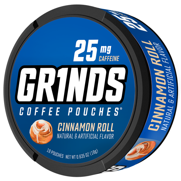 Grinds Cinnamon Roll 5 Per Box