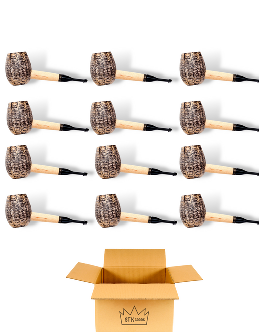 Missouri Meerschaum Little Devil Cutty Corn Cob Pipe 12-Pack Wholesale