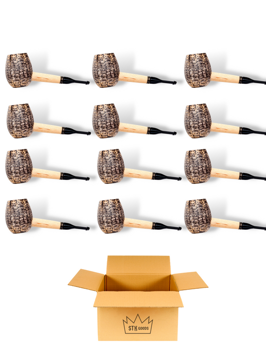 Missouri Meerschaum Little Devil Cutty Corn Cob Pipe 12-Pack Wholesale