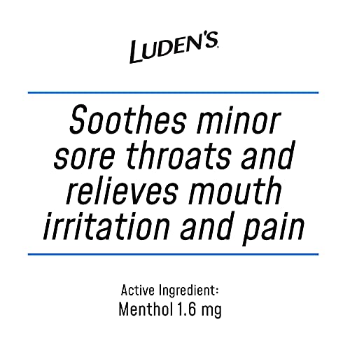 Ludens Honey Licorice Cough & Throat Drops, Menthol Lozenge/Oral Anesthetic, 30-Count per Pack, 12-Pack Wholesale