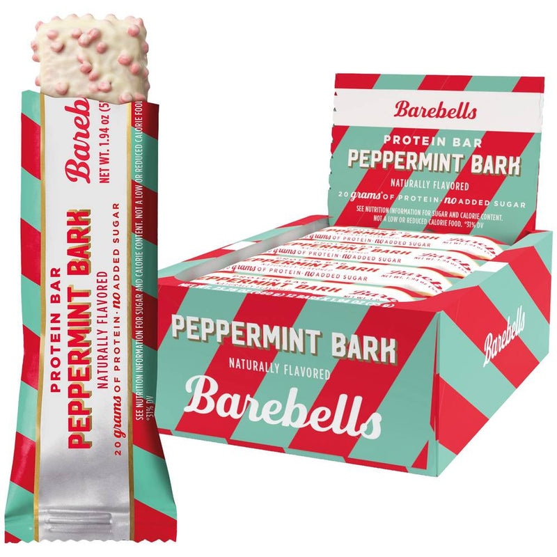 Barebells Peppermint Bark LIMITED Edition Protein Bars 12ct